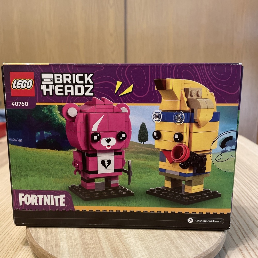 LEGO Fortnite BrickHeadz 40760 Cuddle Team Leader 270 Adventure Peely 271 258pc